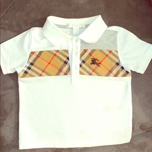 Kids Burberry shirt